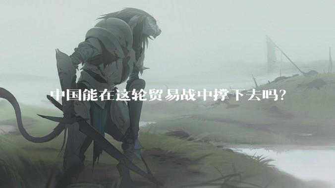 中国能在这轮贸易战中撑下去吗？